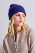 The Mohair Beanie Deep Sea Navy