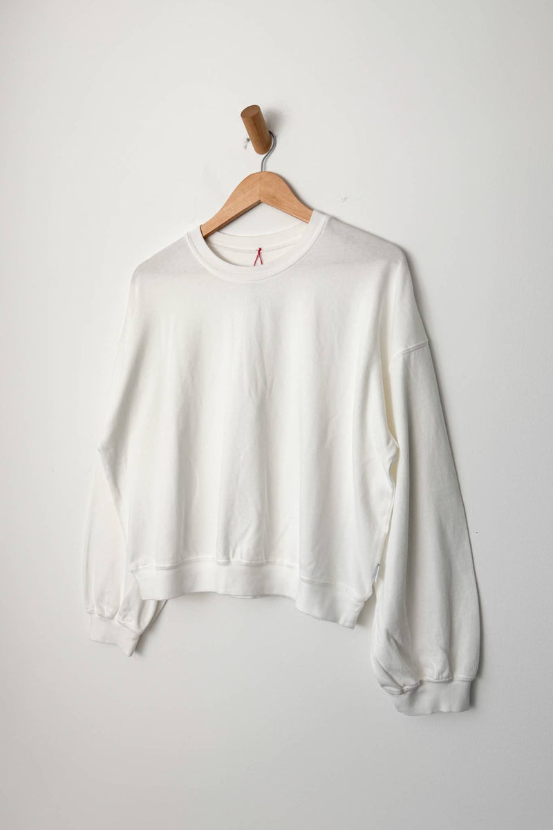 Vintage White Cali Jersey Long Sleeve