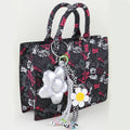 Twin Flower Tassel Bag Charm: SL