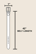 Modern Sleek Leather Belt