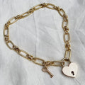 FEAST- Heart Lock Necklace