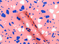 Pink Terrazzo Flat Gift Wrap