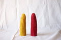 Corn Beeswax Candle : Yellow