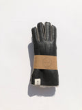 SHEARLING GLOVE: Olive / M/L