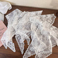 Retro Lace Floral Headscarf Bandana Women N6C004: A04