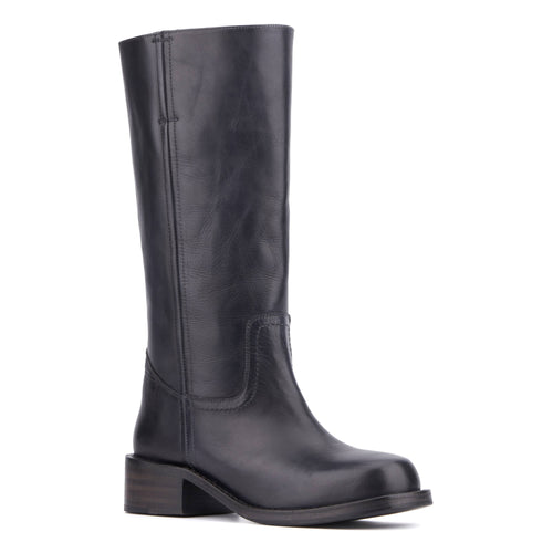 Vintage Foundry Co. Women's Varana Mid Calf Boots: BLACK / 8