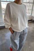 Vintage White Cali Jersey Long Sleeve