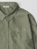 The Weiss Top-  Sheer Button-Down Blouse