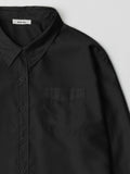 The Weiss Top-  Sheer Button-Down Blouse