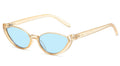 Half-frame Cat-Eye Sunglasses