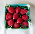Strawberry Beeswax Birthday Candles: 10