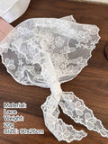 Retro Lace Floral Headscarf Bandana Women N6C004: A04