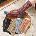 Colorblock Striped Socks