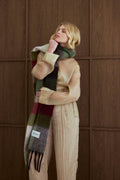 The Reykjavik Scarf in Mossy Green