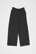 The Phoebe Pants | Knit Wide Leg Pants: CHARCOAL