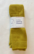 Wool Blend Arm Warmers / Leg Warmers: One Size (20 inches) / Ivory