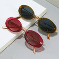 Oval Retro Sunglasses