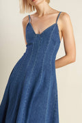 Denim Wash Cami Dress