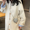 Metal Flower Clutch/Shoulder Bag
