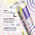 Blackberry + Yuzu Sparkling Water - Kava Drink Energy Drink