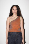 Layered Loop Tank in Mixed Stripe: Mixed Stripe / M