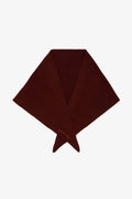 Brown bandana on a white background