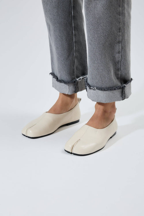 White Tabi Shoes