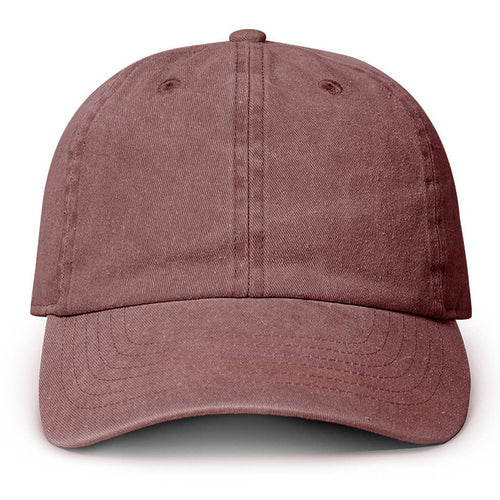 burgundy baseball hat