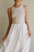 100% Organic Cotton Ribbed Tank Top