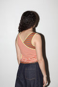 Layered Loop Tank in Mixed Stripe: Mixed Stripe / M