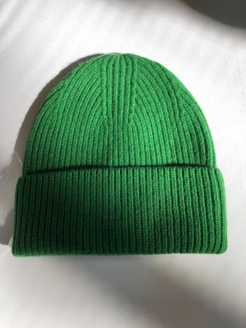 2024 MERINO WOOL EVERYDAY BEANIES - crystal bright: Jade green