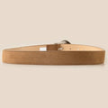 Ornate Buckle Suede Leather Belt