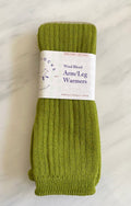 Wool Blend Arm Warmers / Leg Warmers: One Size (20 inches) / Ivory