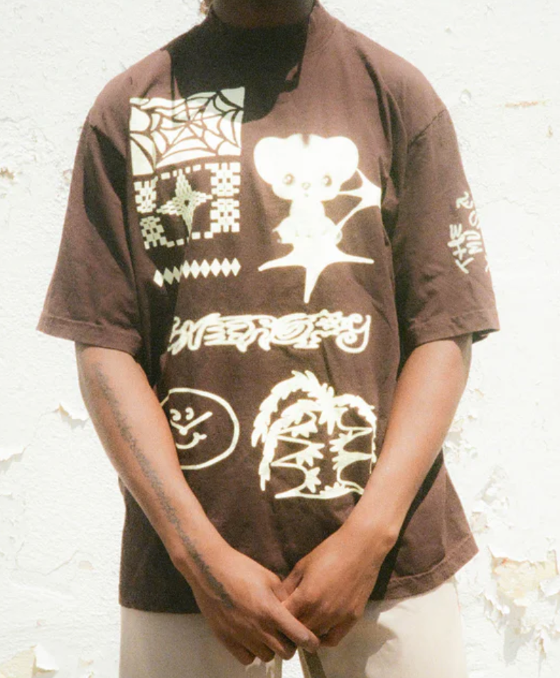 PAAL WORLD Brown Entropy Tee