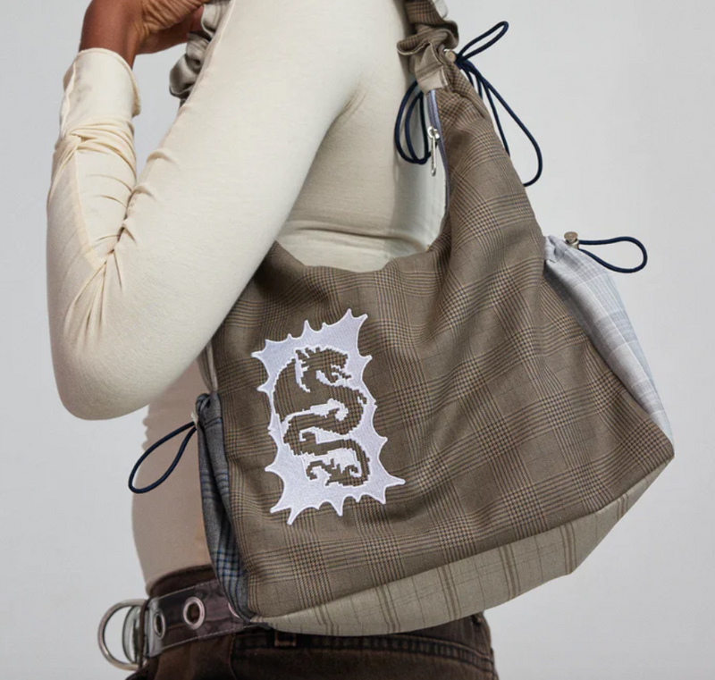 PAAL WORLD Slinky Ruched Bag