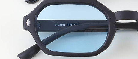 Diamond Cut Block Sunglasses