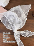 Retro Lace Floral Headscarf Bandana Women N6C004: A04