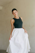 100% Organic Cotton Ribbed Tank Top