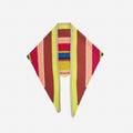 Multi Stripe Triangle Scarf: Sport