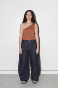 Layered Loop Tank in Mixed Stripe: Mixed Stripe / M
