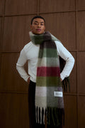 The Reykjavik Scarf in Mossy Green