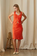 Poppy Bernice Cupro Skirt