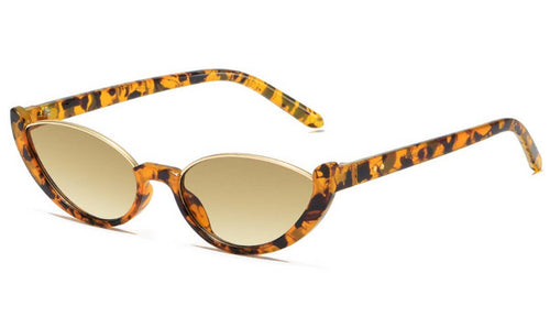 Half-frame Cat-Eye Sunglasses