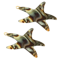 French Amie Star Fish Small Hair Clips Cellulose Acetate Beach Barrette Slide Set of 2: Tokyo