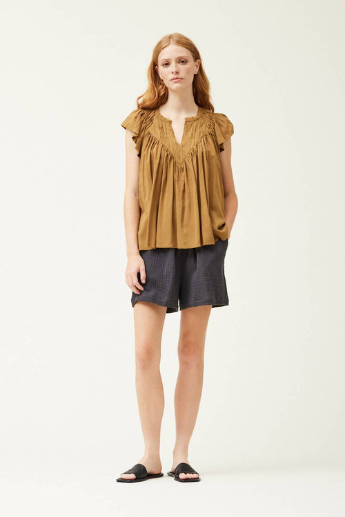 Cotton Gauze Shorts