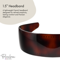 Headband 1.5 Inch Wide