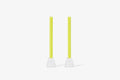 Dusen Dusen Taper Candles (Set of 2): Yellow