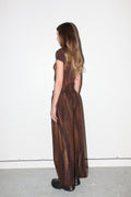 Mineral Dye Baby Tee in Mud: Mud Mineral Dye / L