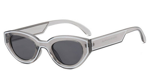 Cat Eye Outlined Sunglasses