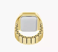 Apollo Watch Ring-Quartz Stretch Ring- Gift Box : Yellow Gold